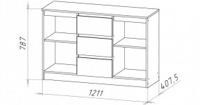 НИЦЦА-5 Комод (НЦ.05) в Советском - sovetskiy.ok-mebel.com | фото 2