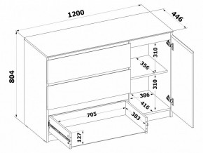 Комод Т-3Р в Советском - sovetskiy.ok-mebel.com | фото 4