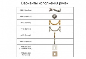 Комод (узкий) Тиффани Premium слоновая кость/золото (ТФКМ-2(П) в Советском - sovetskiy.ok-mebel.com | фото 2