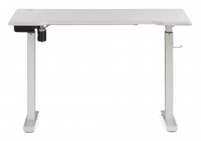 Компьютерный стол Маркос с механизмом подъема 120х75х75 белый / шагрень белая в Советском - sovetskiy.ok-mebel.com | фото 2