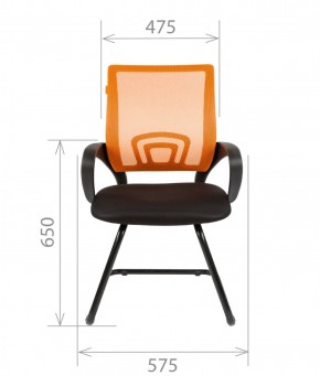 Кресло для оператора CHAIRMAN 696 V (ткань TW-11/сетка TW-01) в Советском - sovetskiy.ok-mebel.com | фото 5
