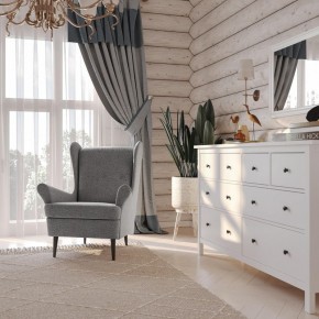 Кресло для отдыха Вало серый, ткань рогожка в Советском - sovetskiy.ok-mebel.com | фото 2