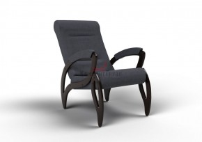 Кресло для отдыха Зельден 20-Т-ГР (ткань/венге) ГРАФИТ в Советском - sovetskiy.ok-mebel.com | фото