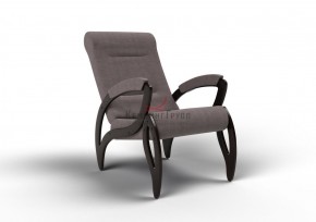 Кресло для отдыха Зельден 20-Т-ГР (ткань/венге) ГРАФИТ в Советском - sovetskiy.ok-mebel.com | фото