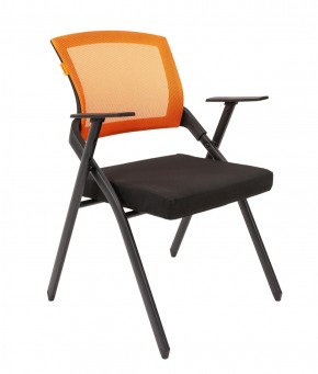 Кресло для посетителей CHAIRMAN NEXX (ткань стандарт черный/сетка DW-66) в Советском - sovetskiy.ok-mebel.com | фото