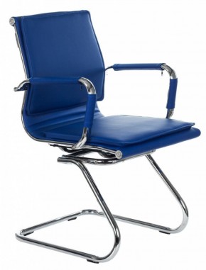 Кресло для посетителя Бюрократ CH-993-Low-V/blue синий в Советском - sovetskiy.ok-mebel.com | фото