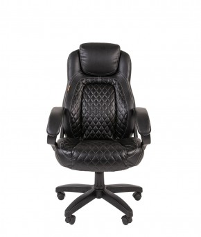 Кресло для руководителя  CHAIRMAN 432 (Экокожа черная) в Советском - sovetskiy.ok-mebel.com | фото 2