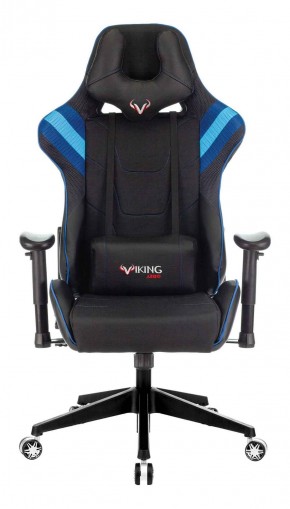 Кресло игровое Бюрократ VIKING 4 AERO BLUE черный/синий в Советском - sovetskiy.ok-mebel.com | фото 3