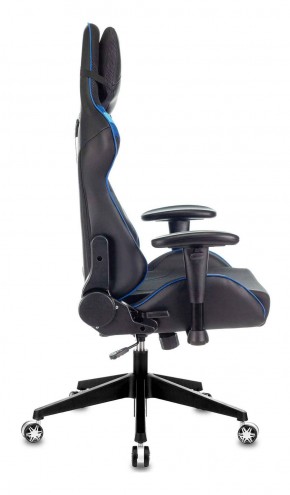 Кресло игровое Бюрократ VIKING 4 AERO BLUE черный/синий в Советском - sovetskiy.ok-mebel.com | фото 8