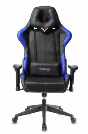 Кресло игровое Бюрократ VIKING 5 AERO BLUE черный/синий в Советском - sovetskiy.ok-mebel.com | фото 3