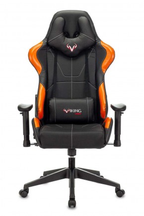 Кресло игровое Бюрократ VIKING 5 AERO ORANGE черный/оранжевый в Советском - sovetskiy.ok-mebel.com | фото 3