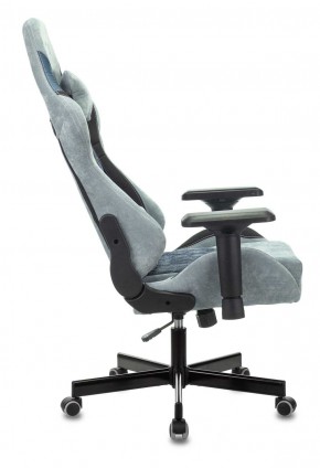 Кресло игровое Бюрократ VIKING 7 KNIGHT BL FABRIC синий в Советском - sovetskiy.ok-mebel.com | фото 2