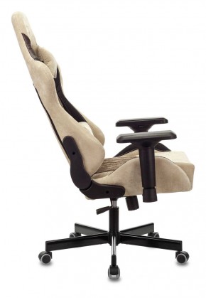Кресло игровое Бюрократ VIKING 7 KNIGHT BR FABRIC коричневый/бежевый в Советском - sovetskiy.ok-mebel.com | фото 2
