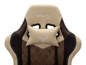 Кресло игровое Бюрократ VIKING 7 KNIGHT BR FABRIC коричневый/бежевый в Советском - sovetskiy.ok-mebel.com | фото 6