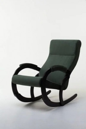 Кресло-качалка КОРСИКА 34-Т-AG (зеленый) в Советском - sovetskiy.ok-mebel.com | фото