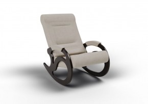 Кресло-качалка Вилла 11-Т-ГР (ткань/венге) ГРАФИТ в Советском - sovetskiy.ok-mebel.com | фото