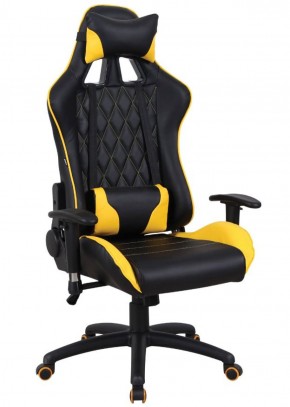 Кресло компьютерное BRABIX "GT Master GM-110" (черное/желтое) 531927 в Советском - sovetskiy.ok-mebel.com | фото