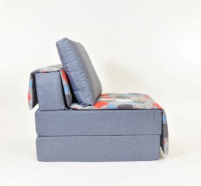 Кресло-кровать бескаркасное Харви (серый-геометрия слейт) в Советском - sovetskiy.ok-mebel.com | фото 2