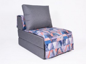 Кресло-кровать бескаркасное Харви (серый-сноу деним) в Советском - sovetskiy.ok-mebel.com | фото