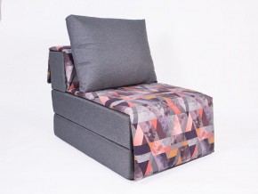 Кресло-кровать бескаркасное Харви (серый-сноу манго) в Советском - sovetskiy.ok-mebel.com | фото