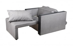 Кресло-кровать Милена с подлокотниками (серый) Велюр в Советском - sovetskiy.ok-mebel.com | фото 2