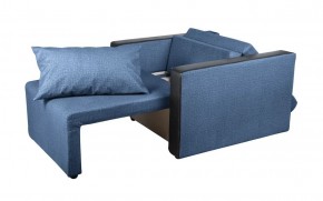 Кресло-кровать Милена с подлокотниками (синий) Велюр в Советском - sovetskiy.ok-mebel.com | фото 2