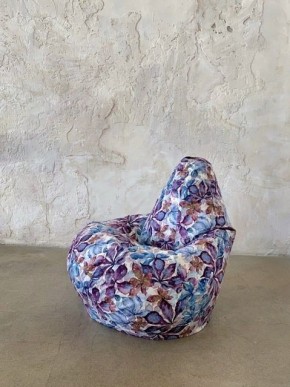 Кресло-мешок Цветы XL в Советском - sovetskiy.ok-mebel.com | фото 3
