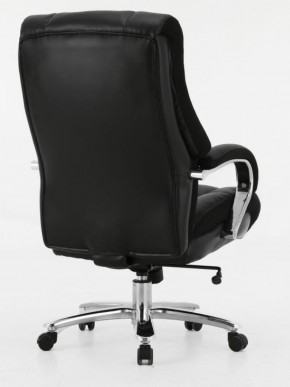 Кресло офисное BRABIX PREMIUM "Bomer HD-007" (рециклированная кожа, хром, черное) 531939 в Советском - sovetskiy.ok-mebel.com | фото 4