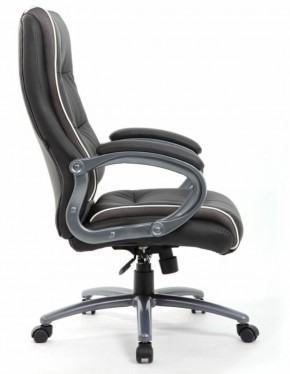 Кресло офисное BRABIX PREMIUM "Strong HD-009" (экокожа черная, ткань серая) 531945 в Советском - sovetskiy.ok-mebel.com | фото 3