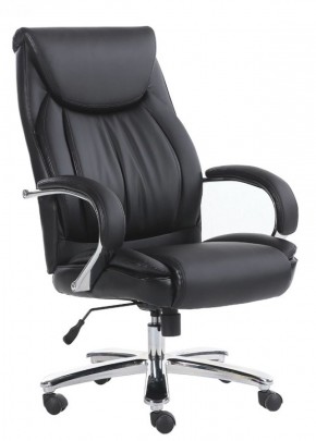 Кресло офисное BRABIX "Advance EX-575" (хром/экокожа/черное) 531825 в Советском - sovetskiy.ok-mebel.com | фото 1