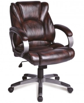 Кресло офисное BRABIX "Eldorado EX-504" (коричневое) 530875 в Советском - sovetskiy.ok-mebel.com | фото