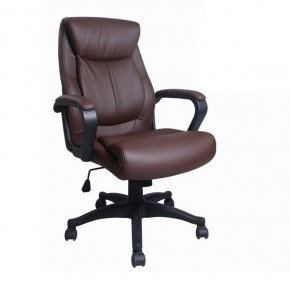 Кресло офисное BRABIX "Enter EX-511" (экокожа/коричневая) 531163 в Советском - sovetskiy.ok-mebel.com | фото 1