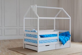 Кровать-домик 80*190 Белый в Советском - sovetskiy.ok-mebel.com | фото 5