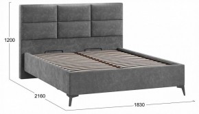 Кровать двуспальная Делана с ПМ Тип 1 в Советском - sovetskiy.ok-mebel.com | фото 3