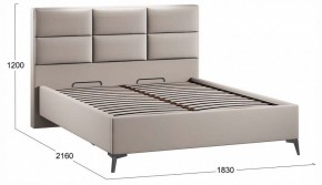 Кровать двуспальная Делана с ПМ Тип 1 в Советском - sovetskiy.ok-mebel.com | фото 4