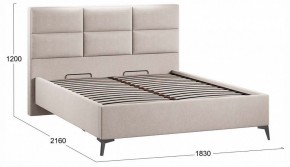 Кровать двуспальная Делана с ПМ Тип 1 в Советском - sovetskiy.ok-mebel.com | фото 4