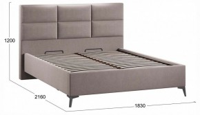 Кровать двуспальная Делана с ПМ Тип 1 в Советском - sovetskiy.ok-mebel.com | фото 4