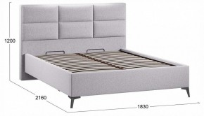 Кровать двуспальная Делана с ПМ Тип 1 в Советском - sovetskiy.ok-mebel.com | фото 4