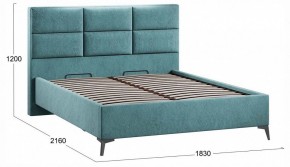 Кровать двуспальная Делана с ПМ Тип 1 в Советском - sovetskiy.ok-mebel.com | фото 4
