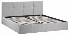 Кровать двуспальная Лора с ПМ в Советском - sovetskiy.ok-mebel.com | фото 2