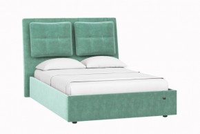 Кровать Ester 1400 с основанием и ПМ (Ультра Минт) в Советском - sovetskiy.ok-mebel.com | фото