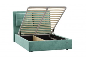 Кровать Ester 1400 с основанием и ПМ (Ультра Минт) в Советском - sovetskiy.ok-mebel.com | фото 2