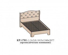 Кровать ЭЙМИ КР-1701 Рэд фокс (1200х2000) в Советском - sovetskiy.ok-mebel.com | фото