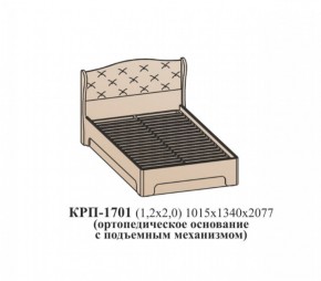 Кровать ЭЙМИ с подъемным механизмом КРП-1701 Рэд фокс (1200х2000) в Советском - sovetskiy.ok-mebel.com | фото