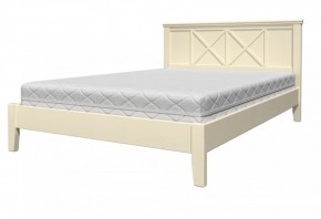ГРАЦИЯ-2 Кровать из массива 1600 (Слоновая кость) в Советском - sovetskiy.ok-mebel.com | фото