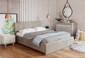 Кровать Изабелла с латами Newtone light beige 1400x2000 в Советском - sovetskiy.ok-mebel.com | фото 2