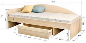 Кровать Изгиб в Советском - sovetskiy.ok-mebel.com | фото 2