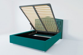 Кровать Калининград с ПМ 1800 (велюр бирюзовый) в Советском - sovetskiy.ok-mebel.com | фото