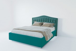 Кровать Калининград с ПМ 800 (велюр бирюзовый) в Советском - sovetskiy.ok-mebel.com | фото 2