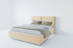 Кровать Корсика с ПМ 800 (экокожа бежевая) в Советском - sovetskiy.ok-mebel.com | фото 2